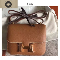 康康包空姐包h锁扣小方包包女真皮女包豆腐包新款2020单肩斜挎包 艾狄伊娃女斜挎包