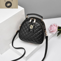 包包女单肩包今年流行2020新款斜挎包女小圆包ins菱形韩范潮流 艾狄伊娃单肩包