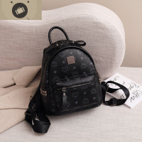 潮牌双肩包女2020新款时尚欧美风字母印花大容量女士背包流行包包 艾狄伊娃