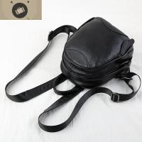 真皮双肩包女2019新款韩版百搭复古软皮休闲包头层牛皮女士小背包 艾狄伊娃