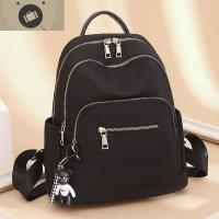 牛津布双肩包女2020新款时尚百搭学生书包大容量帆布包包女士背包 艾狄伊娃