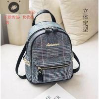 双肩包女包包2019新款潮韩版个性时尚百搭软皮书包女士定型小背包 艾狄伊娃