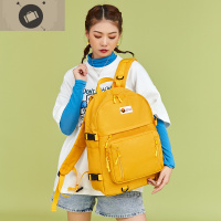 旅行背包出差旅游大容量双肩包女士休闲百搭学生书包15.6寸电脑包 艾狄伊娃