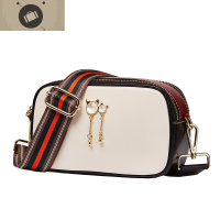 包包女包新款2019韩版真皮时尚2020流行斜挎包宽肩带相机包 艾狄伊娃女斜挎包