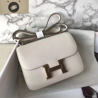 2020春夏新款空姐包康康包真皮女包包大金扣豆腐包单肩斜跨小方包 艾狄伊娃单肩包