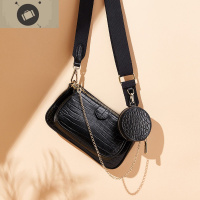 2020包包女2019新款麻将包三件套时尚百搭真皮单肩斜挎女包 艾狄伊娃单肩包