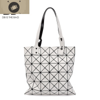 包包女2020新款6格时尚几何单肩包个性镭射手提手挽百搭日系女包 艾狄伊娃单肩包