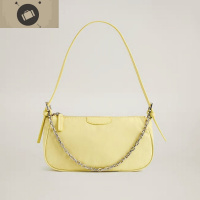 西班牙设计2020春夏女士链条手提淡色法棍包小众设计单肩斜挎包 艾狄伊娃单肩包