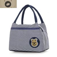 2019新款手提包帆布女包休闲手拎包妈妈包便当包学生带饭包饭盒包 艾狄伊娃手提包
