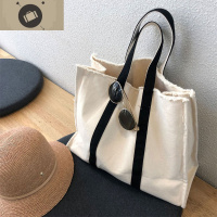 2019新款韩版上课手提包女气质女神单肩大容量小众公文帆布旅行包 艾狄伊娃手提包