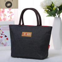 手提布包防水帆布女包妈妈手拎包买菜包便当包饭盒袋牛仔包小布包 艾狄伊娃手提包