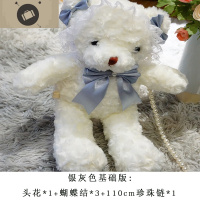 樱乐猫原创手作lolita熊包斜挎包熊单肩包 天使之翅熊包 艾狄伊娃女斜挎包