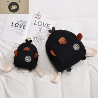 2019网红新款女韩版小鸭卡通可爱ins超火迷你小背包帆布双肩包 艾狄伊娃