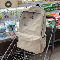 书包女韩版原宿ulzzang高中小学生简约百搭双肩大容量初中生背包 艾狄伊娃