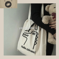 [特惠]卡通韩版帆布包女学生单肩包ins大容量书包可爱包包 艾狄伊娃单肩包