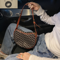 东胜豌豆狗牙帆布包包女包2020新款单肩小包手提时尚潮中古腋下包 艾狄伊娃单肩包