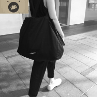 包包新款2020原创刺绣帆布单肩休闲大包简约潮包购物袋大容量女包 艾狄伊娃单肩包