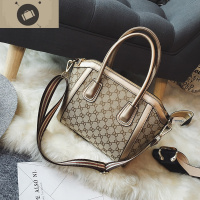 包包2020新款欧美潮女包帆布笑脸包印花时尚手提包女士斜挎单肩包 艾狄伊娃手提包