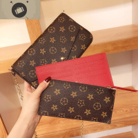 三件套链条小方包包女新款迷你百搭信封包单肩斜挎包 艾狄伊娃单肩包