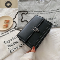 复古女士包包2020新款潮链条包女斜挎包百搭ins网红高级感小方包 艾狄伊娃女斜挎包