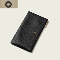 真皮小手包男士手拿包小号软牛皮男式钱包男长款简约手机包男包包 艾狄伊娃