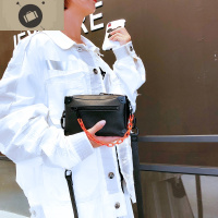 2020春夏新款ins超火盒子包迷你时尚女包单肩斜挎小包链条箱子包 艾狄伊娃单肩包