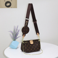 麻将包三合一包包女包2020新款网红潮2019三件套小宽带单肩斜挎包 艾狄伊娃单肩包