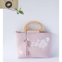 2020新款复古中国风民族风旗袍汉服古风女士口金木手提斜挎包套装 艾狄伊娃手提包