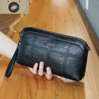 手拿包女2020新款中年妈妈包软皮手提单肩婆婆斜挎小包手机零钱包 艾狄伊娃手提包