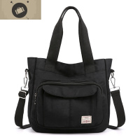 新款原宿学生帆布袋斜挎包ulzzang学院风女单肩包大容量手提袋潮 艾狄伊娃单肩包
