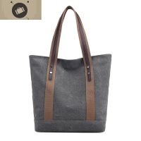 韩版学生帆布包女2020新款单肩包文艺范小清新手提布袋包百搭女包 艾狄伊娃单肩包