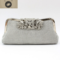 名媛晚宴手拿包女搭穿旗袍配的手提包水钻带钻礼服手包宴会包包小 艾狄伊娃手提包