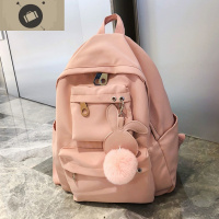 书包女韩版高中原宿大学生可爱校园简约百搭古着感少女双肩包背包 艾狄伊娃