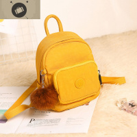 迷你背包女猴子包尼龙布双肩包小户外休闲可爱日韩百搭斜跨包挂件 艾狄伊娃