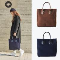 大容量手提大包女公文包托特包丝绒通勤包百搭实用时尚秋冬新款 艾狄伊娃手提包