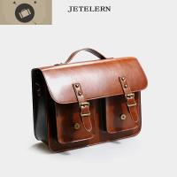 英伦剑桥包 复古女差包牛皮大包双肩单肩手提商务电脑公文包 艾狄伊娃手提包