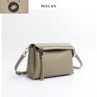 2020初春新款真皮女包小方包时尚多隔层牛皮斜挎包实用单肩包 艾狄伊娃手提包