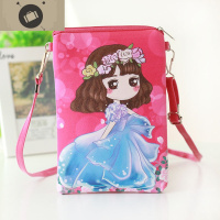 儿童斜挎包迷你单肩包韩版小女孩学生可爱公主女式手机袋零钱包 艾狄伊娃单肩包