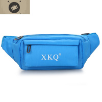 时尚运动腰包百搭尼龙斜跨包防水跑步包手机包男女马拉松多功能包 艾狄伊娃斜挎包男