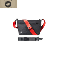 斜挎包男士包包时尚休闲潮牌单肩包潮电脑包学生上课男包书包 艾狄伊娃斜挎包男