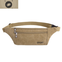 老人手机包男腰包老年帆布老年人腰带跑步中年女士男包斜挎包包包 艾狄伊娃斜挎包男