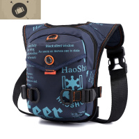 新款腿包户外骑行多功能单肩斜挎包运动男士胸包小挂包便携腰包潮 艾狄伊娃斜挎包男