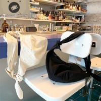 尹氏尚品原创帆布斜挎包饺子包胸包腰包日系男包女包简约文艺潮包 艾狄伊娃斜挎包男