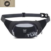 腰包男女通用多功能大容量防水户外运动腰包时尚休闲斜挎包收银包 艾狄伊娃腰包男