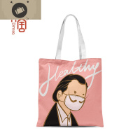 原创戴的艺术家梵高莫奈蒙娜丽莎学生韩版帆布袋单肩大容量W 艾狄伊娃单肩包