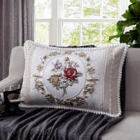 Sleepy Bear 欧式抱枕靠垫床头大靠背靠枕长方型枕头客厅沙发靠垫抱枕套长腰枕