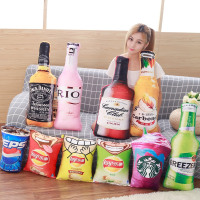 Sleepy Bear 创意仿真食物零食薯片汽车办公室折叠靠枕靠垫抱枕恶搞生日礼物