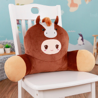 Sleepy Bear 可拆洗十二生肖腰靠枕办公室腰靠垫抱枕汽车座椅子靠背垫腰枕