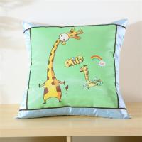 Sleepy Bear 夏季冰丝欧式卡通抱枕套办公室夏天藤席靠垫沙发垫靠枕不含芯