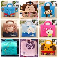 Sleepy Bear 抱枕被子两用办公室午睡枕多功能折叠毯汽车靠垫靠枕卡通空调被